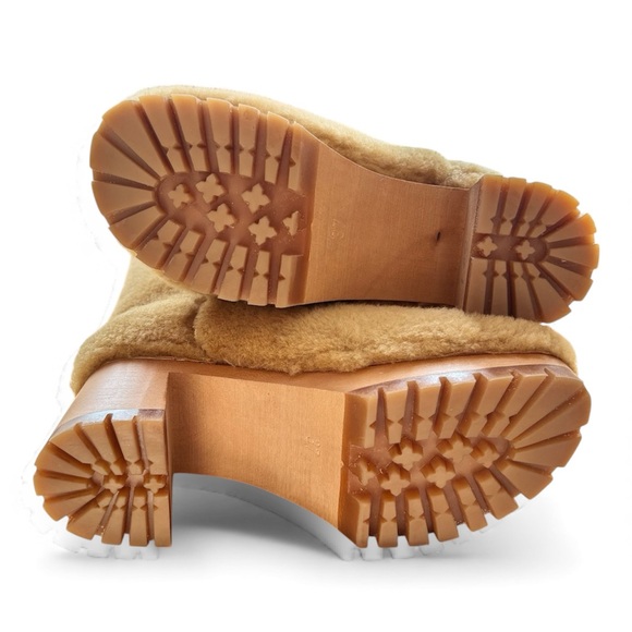 NEW Swedish Hasbeens Fluff Boots Women’s Size 37 - Picture 11 of 13